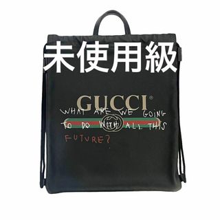 グッチ(Gucci)の✨使用わずか✨　グッチ　バックパック　ハンドバッグ　2way ロゴ　s6(リュック/バックパック)