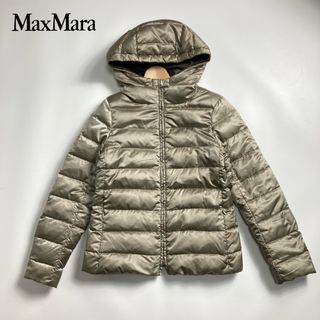 エスマックスマーラ('S Max Mara)のS MaxMara マックスマーラ　ダウンジャケット  リバーシブル　カーキ(ロングコート)