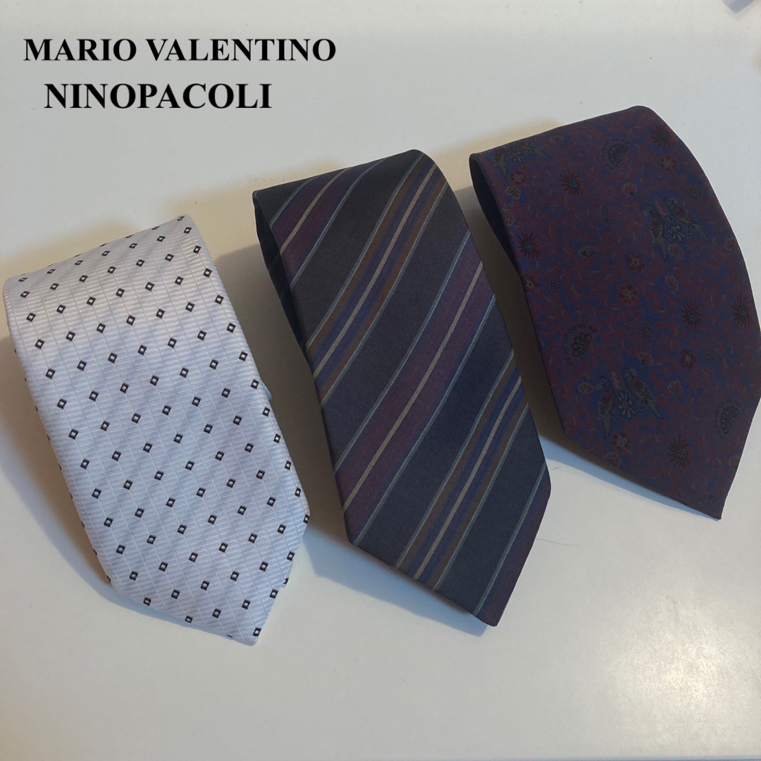 MARIO VALENTINO(マリオバレンチノ)のブランドネクタイまとめ売り メンズのファッション小物(ネクタイ)の商品写真
