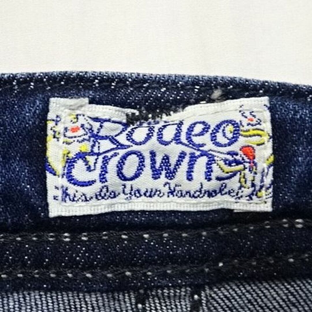 RODEO CROWNS(ロデオクラウンズ)のロデオクラウンズ☆濃紺スキニーデニム☆26☆ウェスト約73cm レディースのパンツ(デニム/ジーンズ)の商品写真