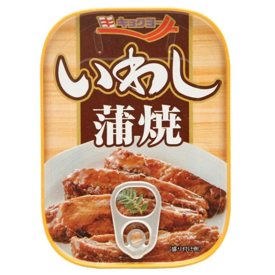 極洋(キョクヨー)の極洋(キョクヨー) いわし蒲焼  缶詰 90gx6缶 食品/飲料/酒の加工食品(缶詰/瓶詰)の商品写真