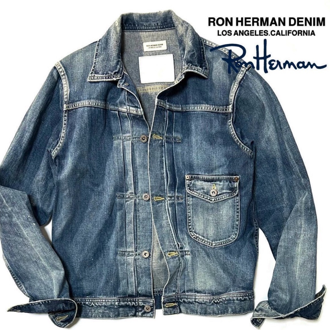 【RON HERMAN DENIM】Vintage Denim Jacket  メンズのジャケット/アウター(Gジャン/デニムジャケット)の商品写真