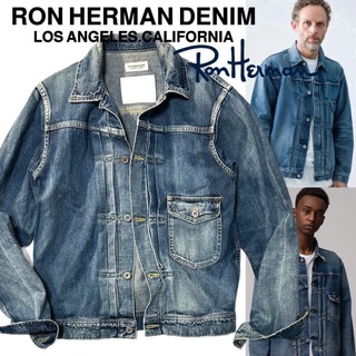 【RON HERMAN DENIM】Vintage Denim Jacket (Gジャン/デニムジャケット)