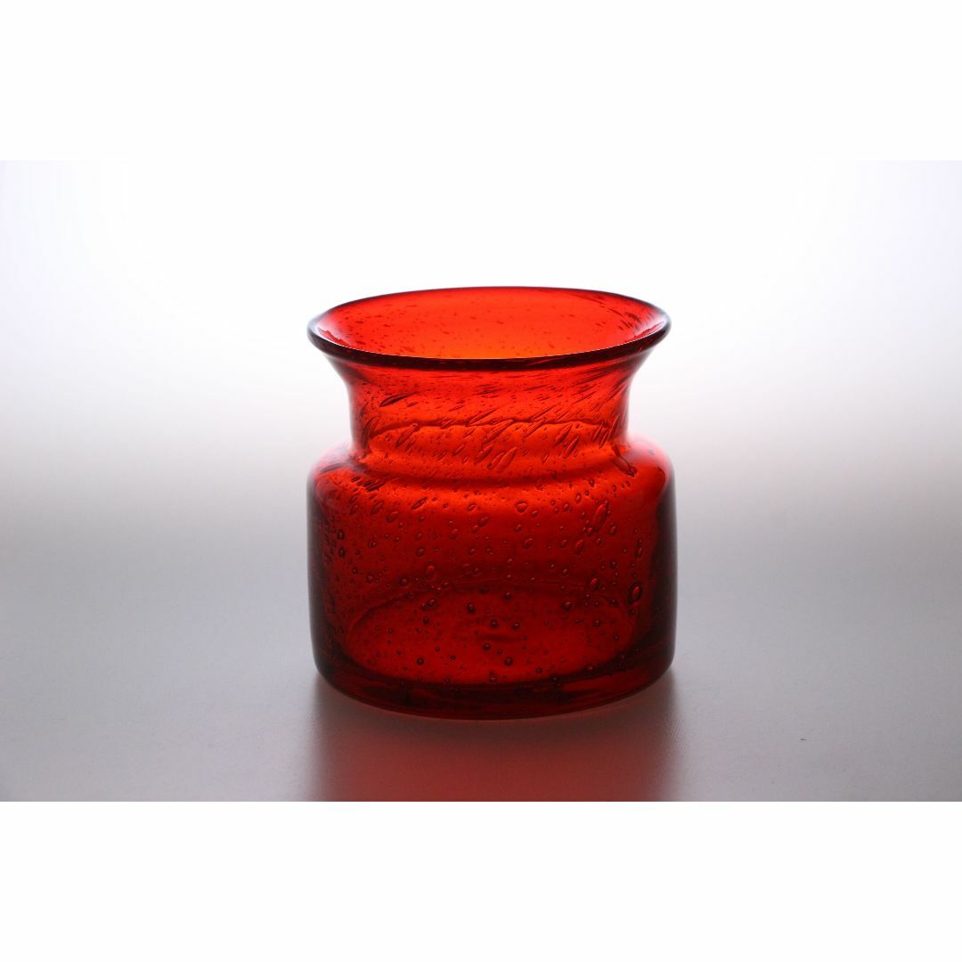 ARABIA(アラビア)のErik Hoglund エリックホグラン 花瓶 961re エンタメ/ホビーの美術品/アンティーク(ガラス)の商品写真