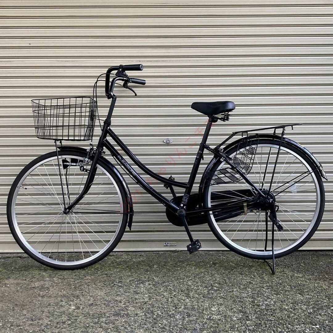 【絶品】 26インチ 点検/整備済 美品】 軽快車 自転車 ママチャリ 自転車本体
