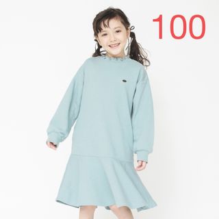 ブランシェス(Branshes)のNO.3228 ブランシェス ワンピース スカート 長袖 女の子 100(ワンピース)