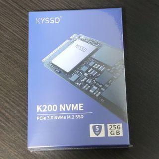 KYSSD K200 内蔵SSD 256GB PCIe3.0 NVMe M.2(PCパーツ)