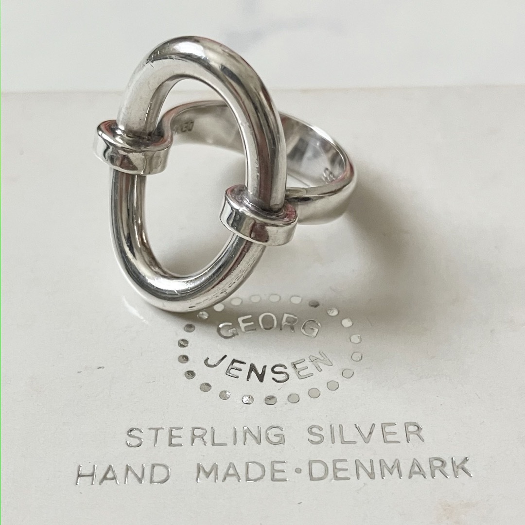 Georg Jensen(ジョージジェンセン)のハンスハンセン　リング　silver ジョージジェンセン レディースのアクセサリー(リング(指輪))の商品写真