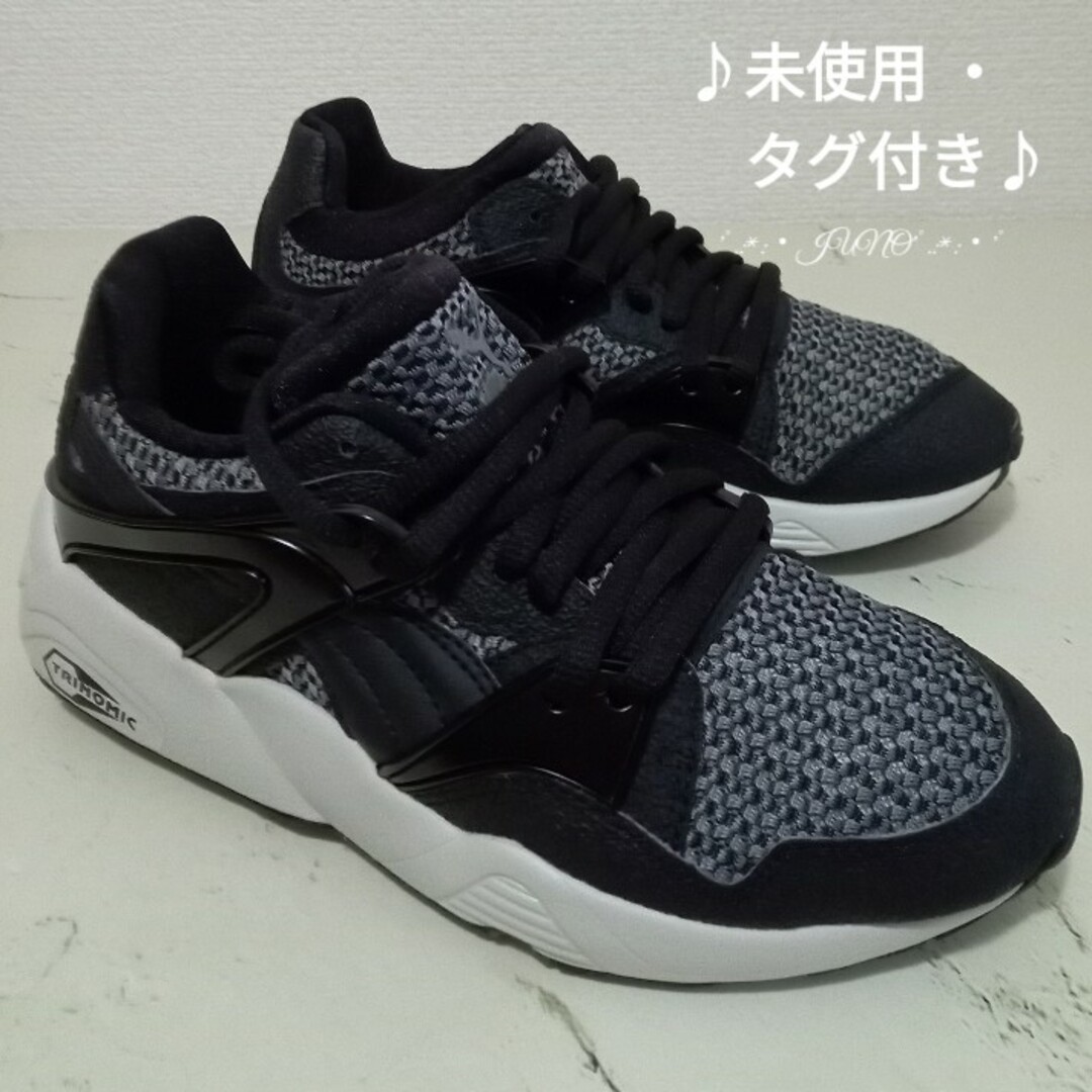 PUMA(プーマ)のBLK/BLAZE KNIT♡PUMA プーマ 未使用 タグ付き スニーカー レディースの靴/シューズ(スニーカー)の商品写真