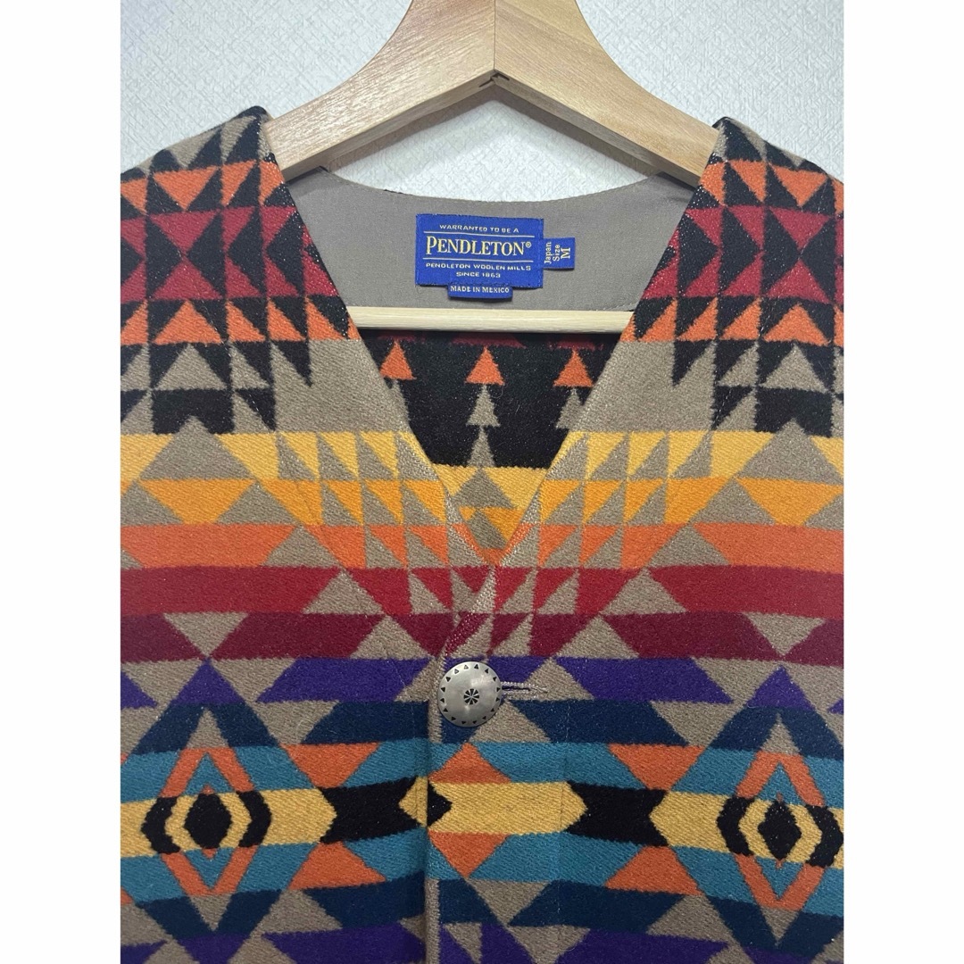 PENDLETON - PENDLETON ペンドルトン ウール ベスト チーフ M PENDLETON - PENDLETON ペンドルトン ウール ベスト チーフ M