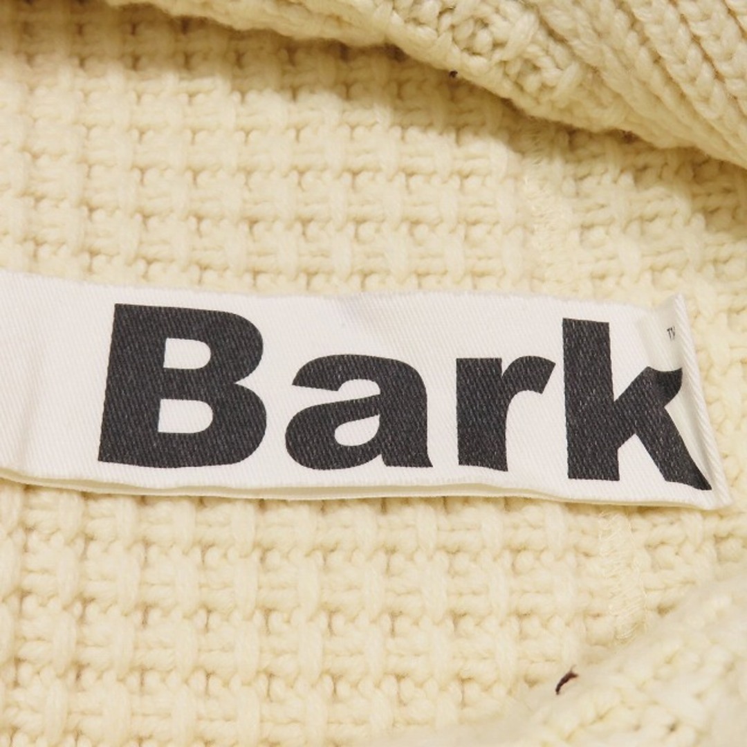 BARK(バーク)のバーク Bark ワッフルニット ダッフルコート ジャケット ブルゾン レディースのジャケット/アウター(ダッフルコート)の商品写真