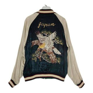 アゲイモ子の和くわくSHOP【希少♪】vintage リバーシブル スカジャン ROSEジップ