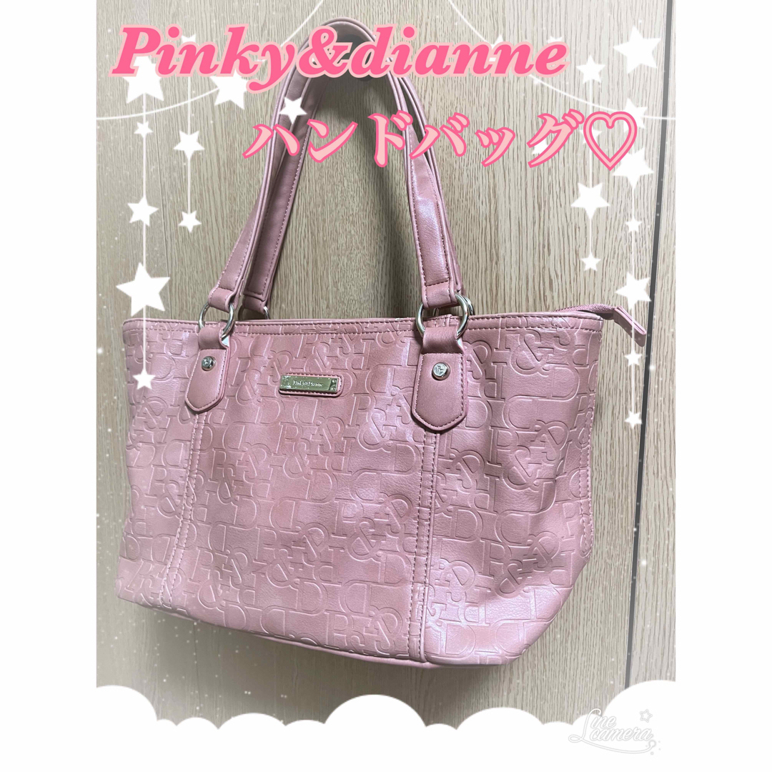 Pinky&Dianne(ピンキーアンドダイアン)のPinky&dianne(ピンキーアンドダイアン)トートバッグ ロゴ レディースのバッグ(トートバッグ)の商品写真