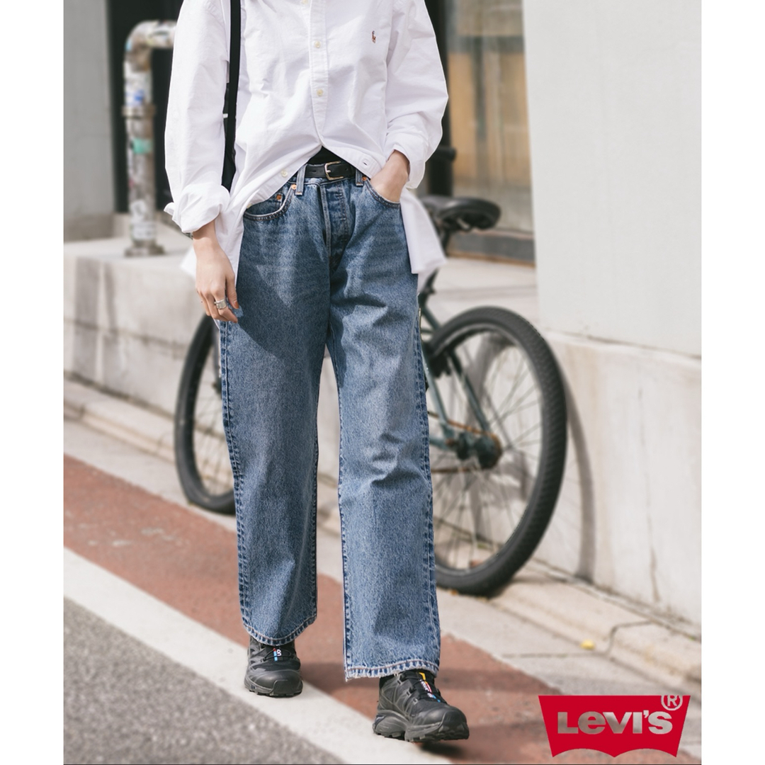 Levi's(リーバイス)のジャーナルスタンダード別注 LEVI'S 501 90S SMU CROP 28 レディースのパンツ(デニム/ジーンズ)の商品写真