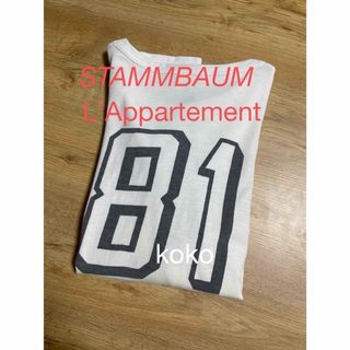 アパルトモンドゥーズィエムクラス(L'Appartement DEUXIEME CLASSE)の【STAMMBAUM/シュタンバウム】81プリントカットソー(カットソー(長袖/七分))