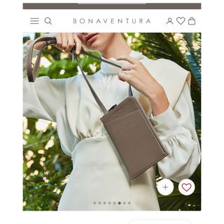 ボナヴェントゥーラ(BONAVENTURA)の新品未使用　ボナベンチュラ　フォンポーチ　ポシェット　スマホショルダー(ショルダーバッグ)