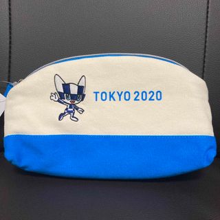 東京 2020 オリンピック マスコット スクエア ポーチ (刺繍)(ノベルティグッズ)