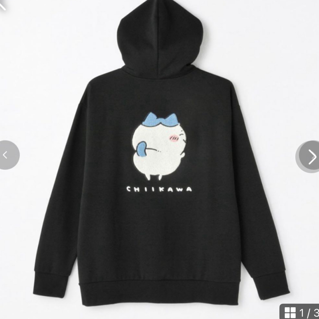 ちいかわ - ちいかわ ハチワレ パーカー L メンズ しまむらの ちいかわ - ちいかわ ハチワレ パーカー L メンズ しまむらの