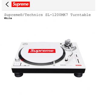 最安値Supreme®Technics SL-1200MK7 Turntable