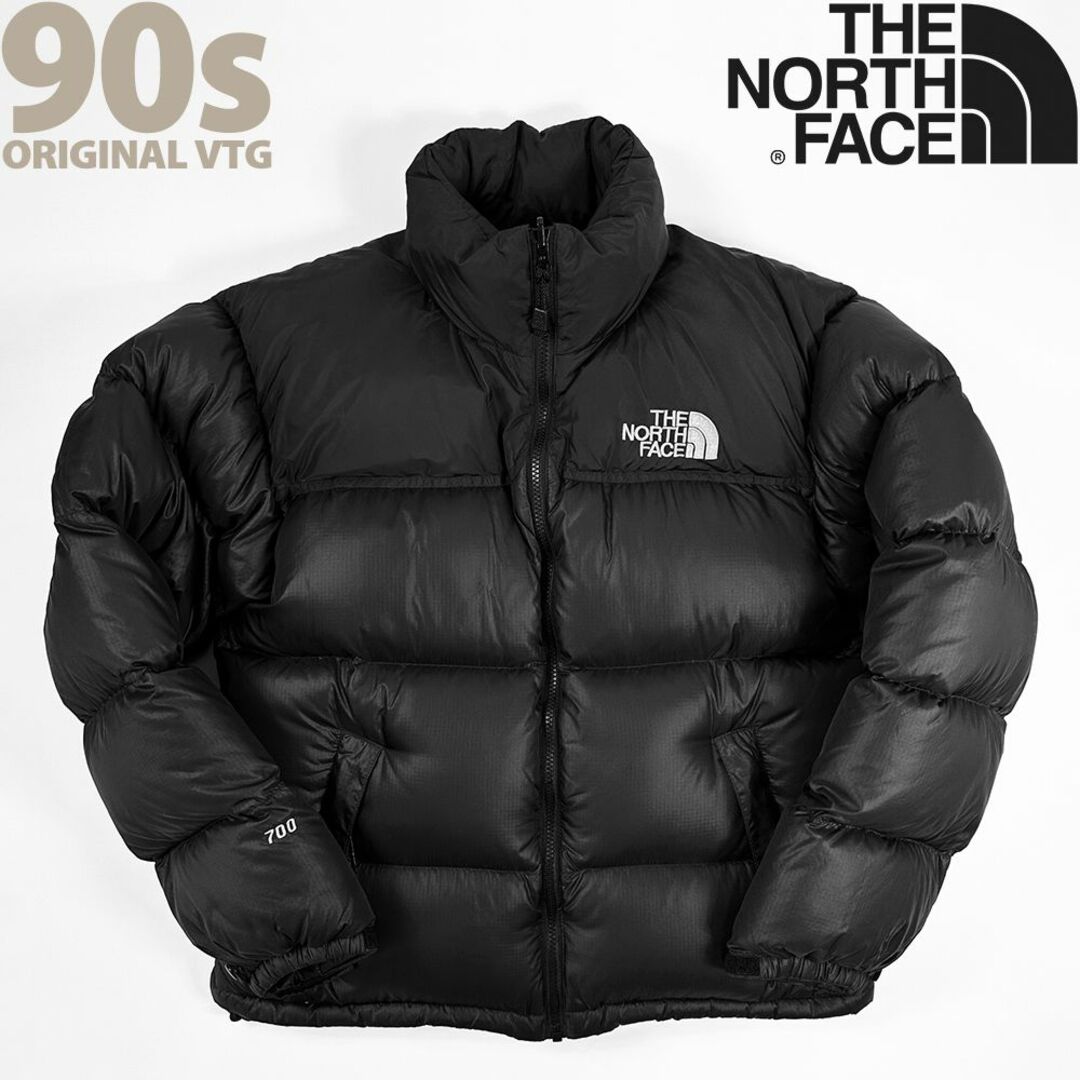 極上◎美品 90s オリジナル ヌプシ THE NORTH FACE 黒 M