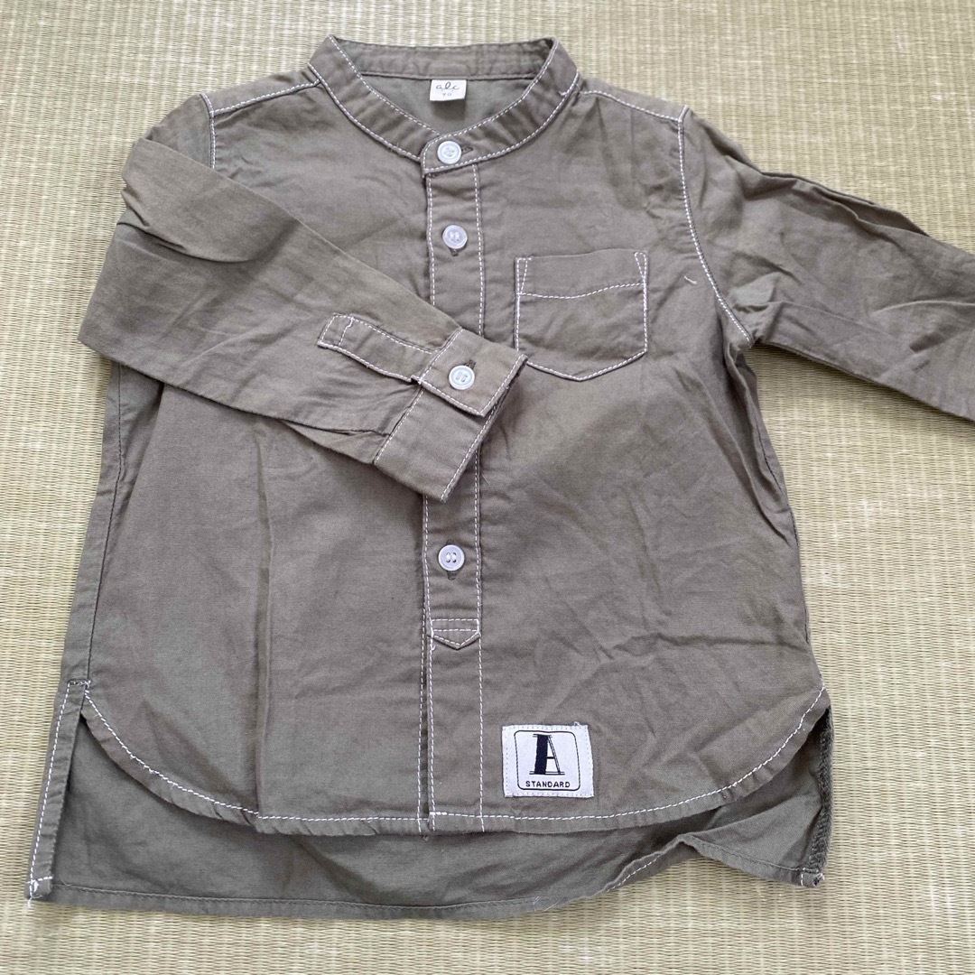 apres les cours(アプレレクール)の男の子シャツ　　90センチ　　ほぼ未使用 キッズ/ベビー/マタニティのキッズ服男の子用(90cm~)(ブラウス)の商品写真