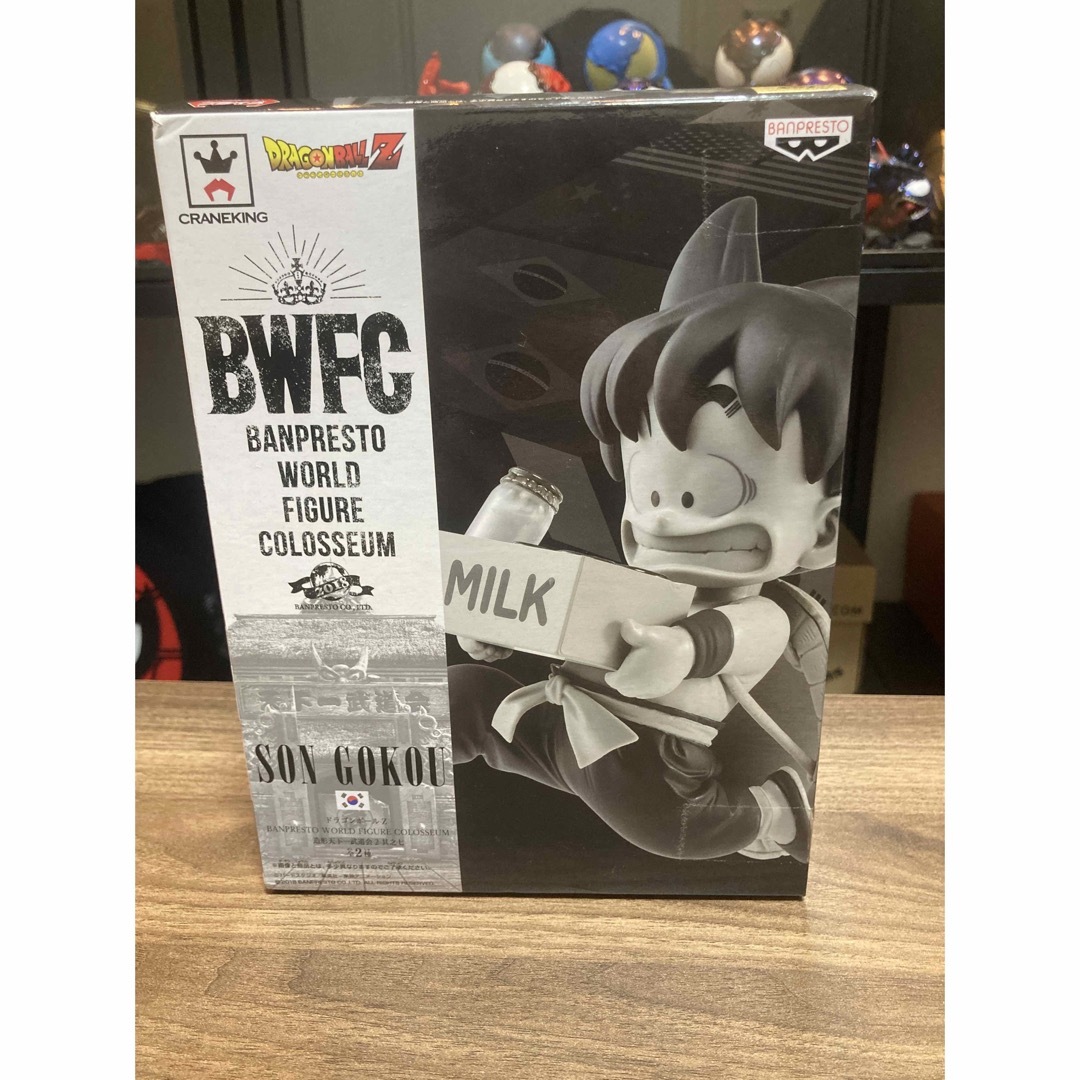 ドラゴンボール(ドラゴンボール)の[開封品]BWFC 幼少期孫悟空(モノクロ)　ドラゴンボールフィギュア エンタメ/ホビーのフィギュア(アニメ/ゲーム)の商品写真