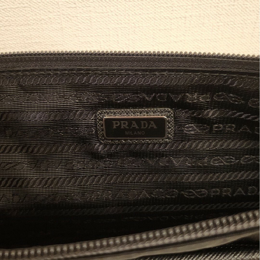 PRADA(プラダ)の🌟極美品🌟送料無料！PRADA クラッチバッグ メンズ【希少・3回使用のみ】 メンズのバッグ(セカンドバッグ/クラッチバッグ)の商品写真