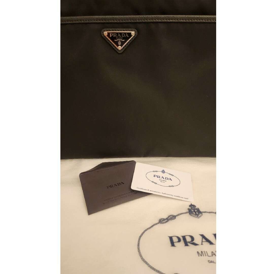 PRADA(プラダ)の🌟極美品🌟送料無料！PRADA クラッチバッグ メンズ【希少・3回使用のみ】 メンズのバッグ(セカンドバッグ/クラッチバッグ)の商品写真