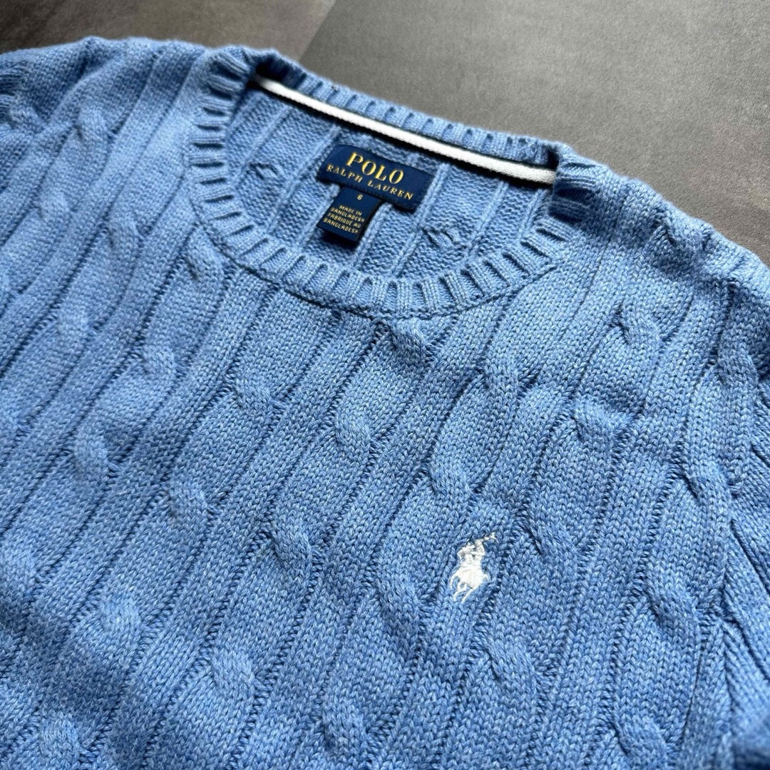 POLO RALPH LAUREN(ポロラルフローレン)の【POLO RALPH LAUREN 】 KIDSセーター キッズ/ベビー/マタニティのキッズ服男の子用(90cm~)(ニット)の商品写真