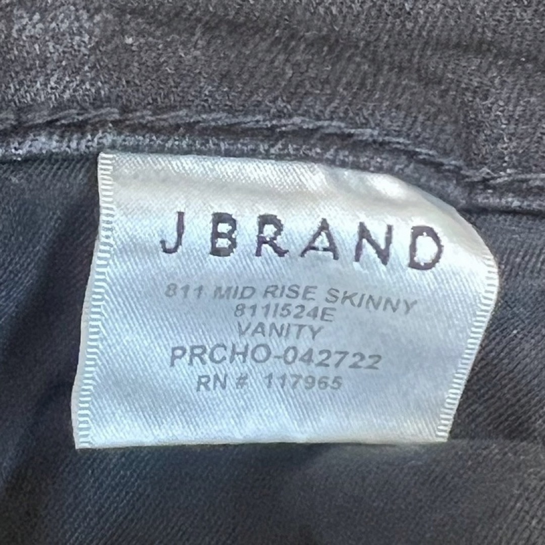 J BRAND(ジェイブランド)の美品 J BRAND for Theory 黒デニム 25 約3万円 送料込み レディースのパンツ(デニム/ジーンズ)の商品写真