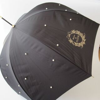 メゾンドフルール(Maison de FLEUR)のメゾン ド フルール 新品ブラック パール 傘 / 雨傘 / 長傘(傘)