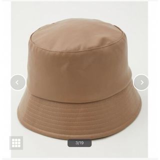 azul by moussy ECO LEATHER BUCKET HAT