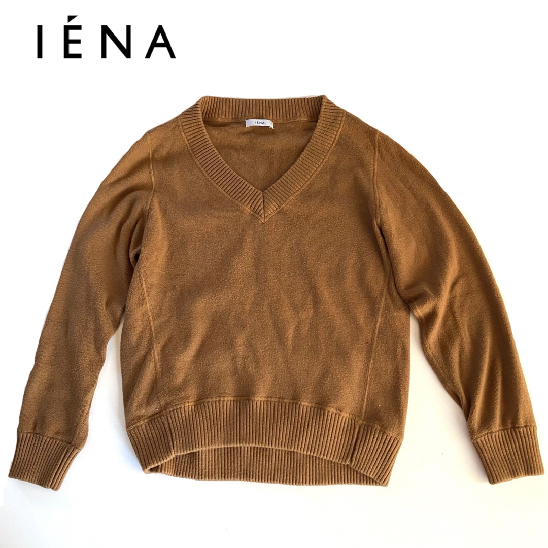 IENA(イエナ)のIENA イエナ ニット Ｖネック セーター 長袖 レディース ウール カシミヤ レディースのトップス(ニット/セーター)の商品写真