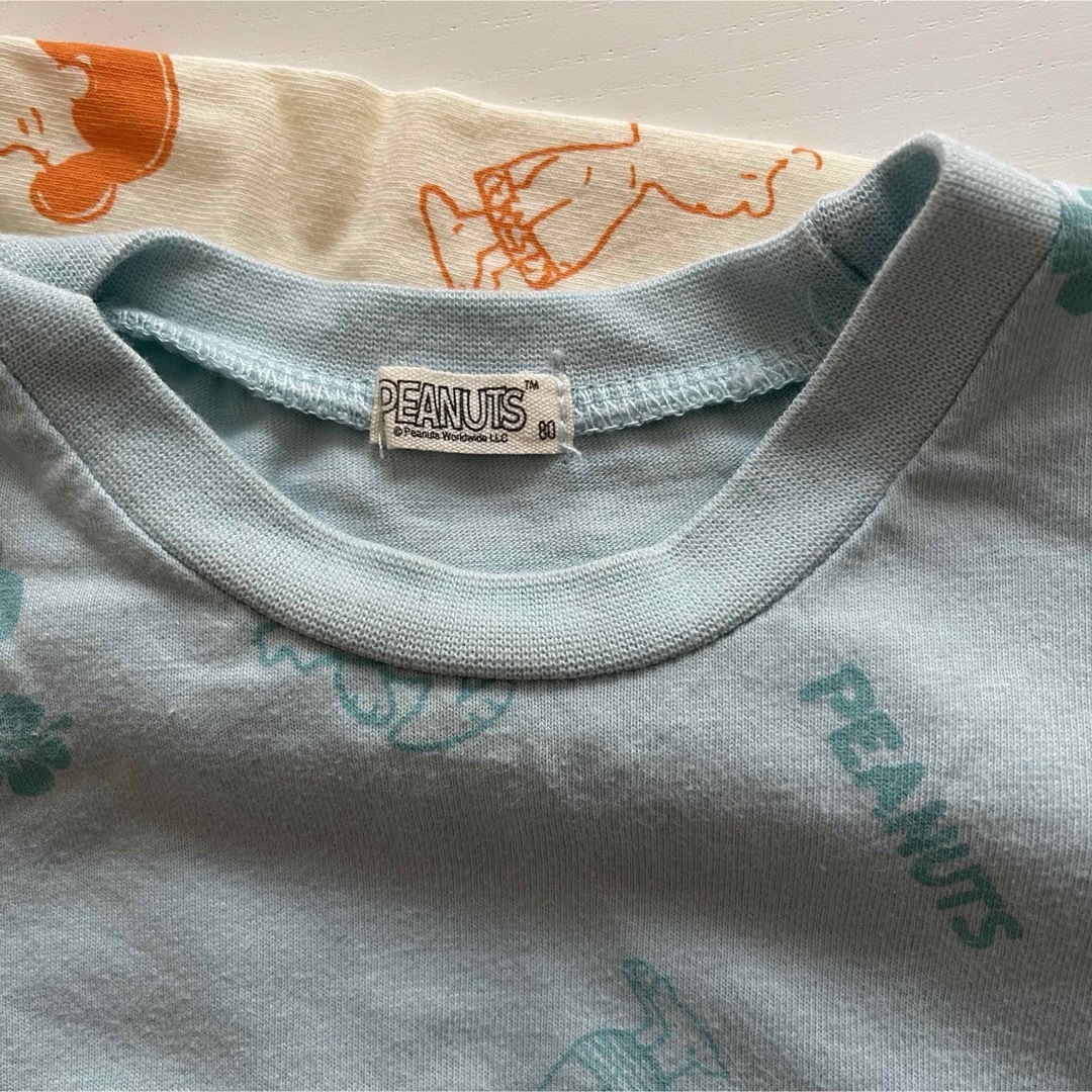 スヌーピー ロンT キッズ/ベビー/マタニティのベビー服(~85cm)(Ｔシャツ)の商品写真