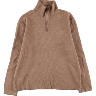 ラルフローレン(Ralph Lauren)の古着 ラルフローレン Ralph Lauren POLO by Ralph Lauren ハーフジップセーター メンズM /eaa416096(ニット/セーター)