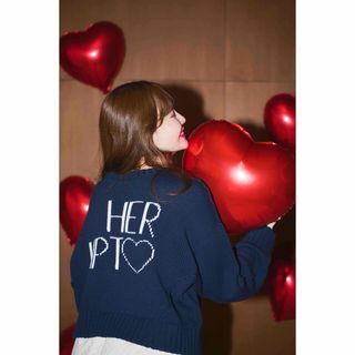 ハーリップトゥ(Her lip to)のherlipto Share The Love Knit Top(カーディガン)