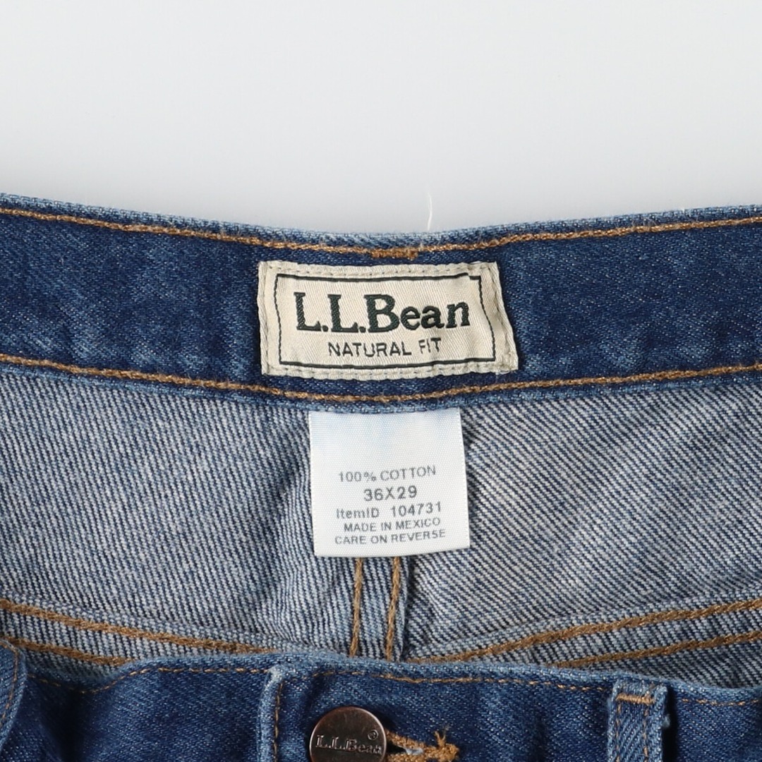 L.L.Bean(エルエルビーン)の古着 エルエルビーン L.L.Bean NATURAL FIT テーパードデニムパンツ メンズw36 /eaa412449 メンズのパンツ(デニム/ジーンズ)の商品写真