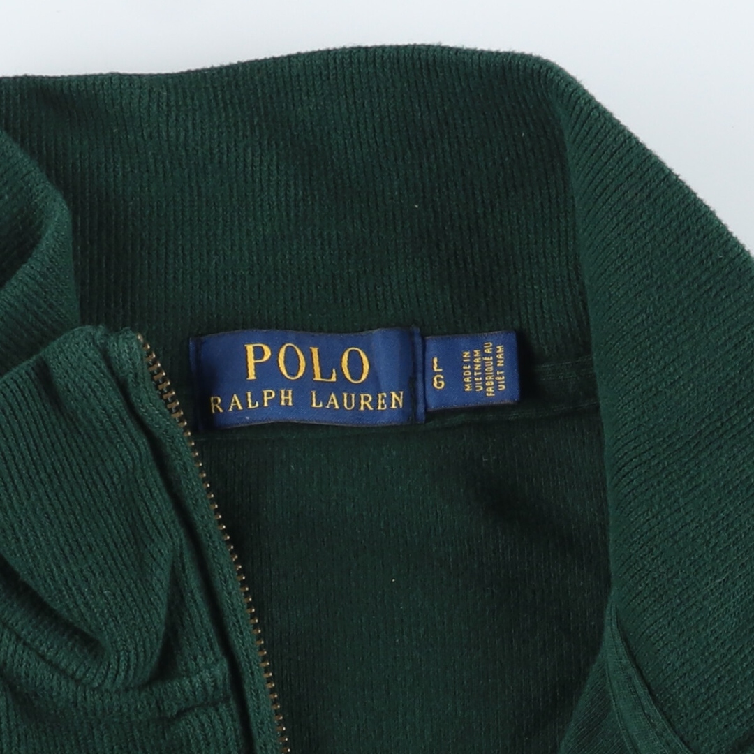 Ralph Lauren(ラルフローレン)の古着 ラルフローレン Ralph Lauren POLO RALPH LAUREN コットンニットハーフジップセーター メンズL /eaa416472 メンズのトップス(ニット/セーター)の商品写真