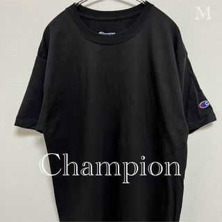 チャンピオン(Champion)の【新品未使用】チャンピオン Champion メンズ Tシャツ ブラック M(Tシャツ/カットソー(半袖/袖なし))