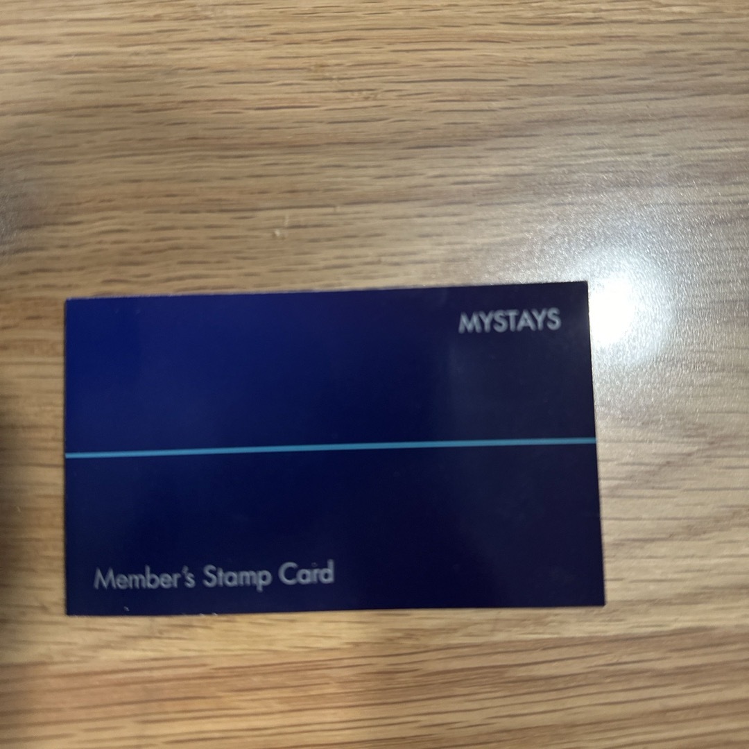 マイステイズ　ポイントカード　おまけつき チケットの優待券/割引券(宿泊券)の商品写真