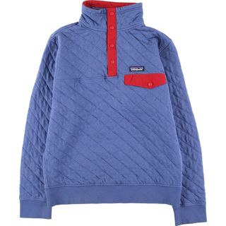 パタゴニア(patagonia)の古着 パタゴニア Patagonia ORGANIC COTTON オーガニックコットンキルトスナップT 25371FA16 スウェットシャツ トレーナー メンズS /eaa416466(スウェット)