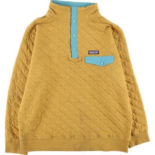 パタゴニア(patagonia)の古着 パタゴニア Patagonia ORGANIC COTTON オーガニックコットンキルトスナップT 25371FA16 スナップボタン スウェットシャツ トレーナー メンズL /eaa416469(スウェット)