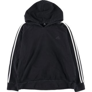 アディダス(adidas)の古着 アディダス adidas スウェットプルオーバーパーカー レディースXL /eaa416914(トレーナー/スウェット)