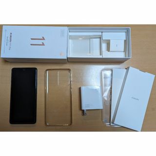 シャオミ(Xiaomi)のXiaomi 11T Pro SIMフリー メテオライトグレー(スマートフォン本体)