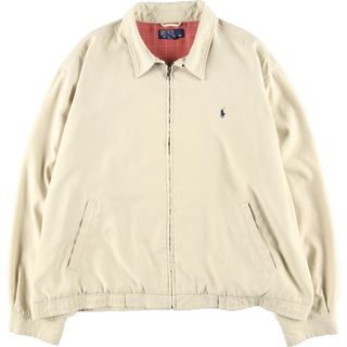 ラルフローレン(Ralph Lauren)の古着 ラルフローレン Ralph Lauren POLO by Ralph Lauren スイングトップ スポーツジャケット メンズXL ヴィンテージ /eaa415383(その他)