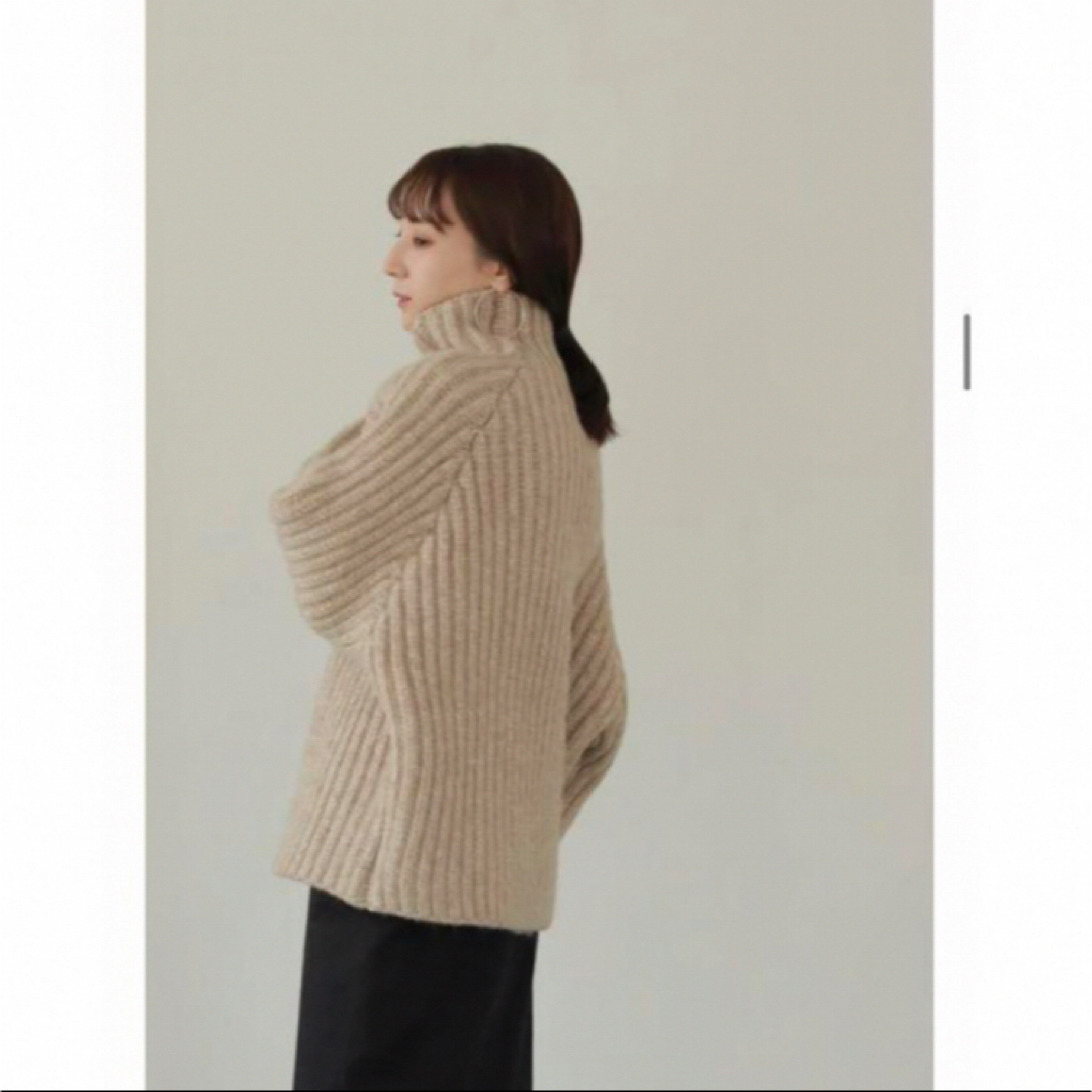 louren turtleneck hand knit レディースのトップス(ニット/セーター)の商品写真