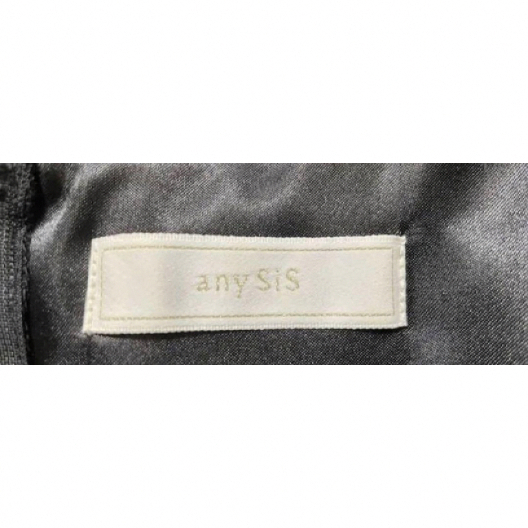 anySiS(エニィスィス)のanysisワンピース♡ブラック♡エニィスイス レディースのワンピース(ひざ丈ワンピース)の商品写真