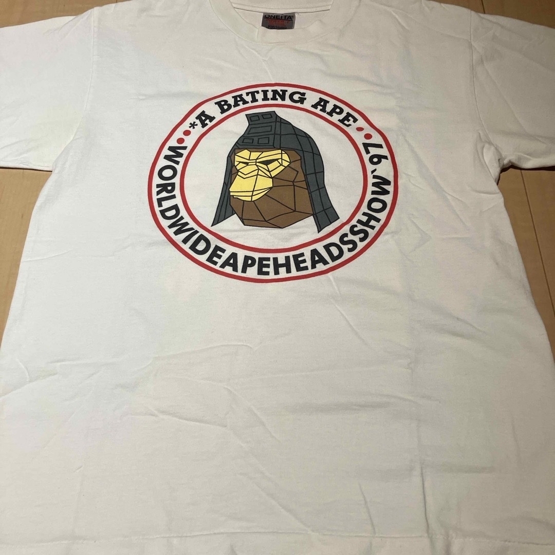 A BATHING APE - 美品初期97年 APE tシャツ ONEITA NOWHERE 90s A BATHING APE - 美品初期97年 APE tシャツ ONEITA NOWHERE 90s