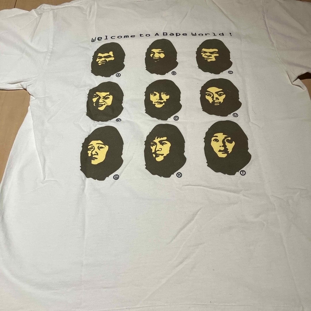 A BATHING APE - 美品初期97年 APE tシャツ ONEITA NOWHERE 90s A BATHING APE - 美品初期97年 APE tシャツ ONEITA NOWHERE 90s