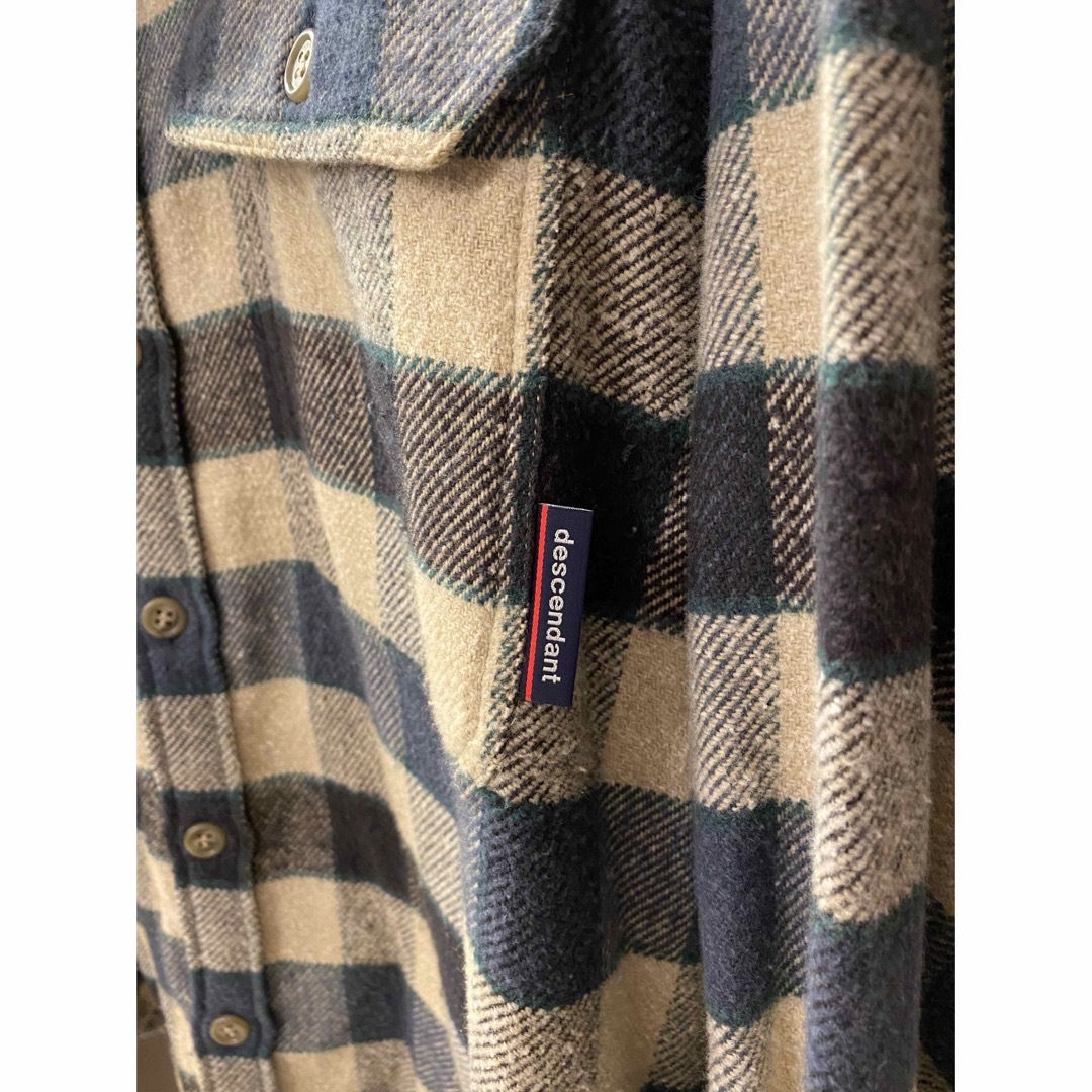 DESCENDANT(ディセンダント)のDESCENDANT / VANING CHECK LS SHIRT メンズのトップス(シャツ)の商品写真